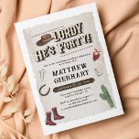 Invitation 40e anniversaire Week-end Retro Cowboy Boots Party<br><div class="desc">40th Birthday Weekend Retro Cowboy Boots Party Invitation que vous pouvez facilement customiser pour la fête du quarantième anniversaire à venir</div>