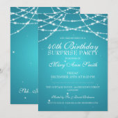 Invitation 40e cérémonie surprise Anniversaire des stars Turq (Devant / Derrière)