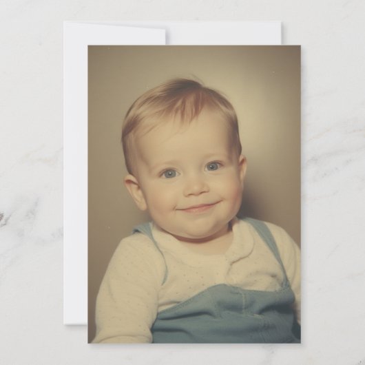 Invitation 40e fête d'anniversaire en or noir photo (Dos)