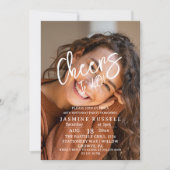 Invitation 40ème anniversaire de la photo moderne pour les fe (Devant)