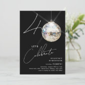 Invitation 40ème soirée d'anniversaire de Disco Ball (Debout devant)
