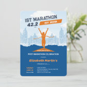 Invitation 42,2 km 1E Marathon-Post Marathon (Debout devant)