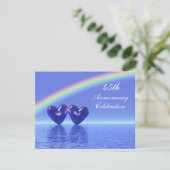 Invitation 45e Anniversaire Cœurs de Saphir (Debout devant)