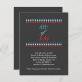 Invitation 4 juillet (Devant / Derrière)