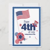 Invitation 4 juillet (Devant)