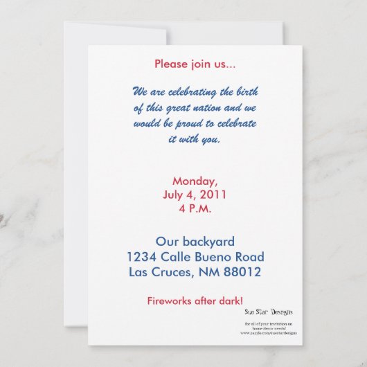 Invitation 4 juillet (Dos)