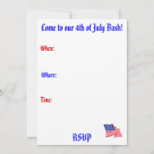 Invitation 4 juillet (Dos)