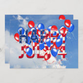 Invitation 4 juillet (Devant / Derrière)