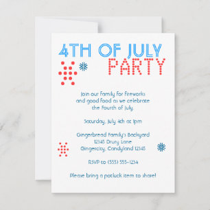 Invitation 4 juillet