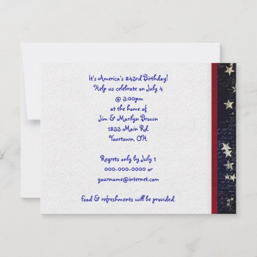 Invitation 4 juillet (Dos)