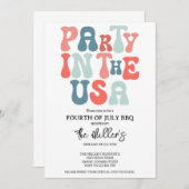 Invitation 4 juillet (Devant / Derrière)