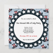 Invitation 4 juillet (Devant)