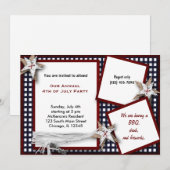 Invitation 4 juillet (Devant / Derrière)