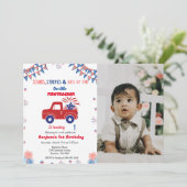 Invitation 4 juillet 1er anniversaire feu rouge et bleu (Debout devant)