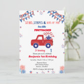 Invitation 4 juillet 1er anniversaire feu rouge et bleu (Debout devant)