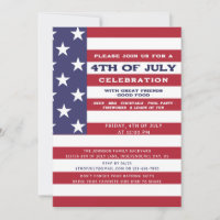 4 juillet American BBQ Cookie Family Pool Party