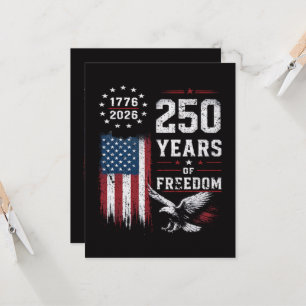 Invitation 4 juillet Amérique Drapeau américain Patriotique