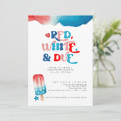 Invitation 4 juillet Baby shower (Debout devant)