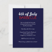 Invitation 4 juillet barbecue (Devant)