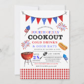 Invitation 4 juillet barbecue (Devant)