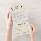 Invitation 4 juillet barbecue triplée (Déchirure)