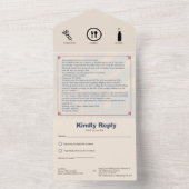 Invitation 4 juillet barbecue triplée (À l'intérieur)