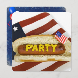 Invitation 4 juillet Bash