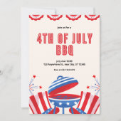 Invitation 4 juillet BBQ (Devant)