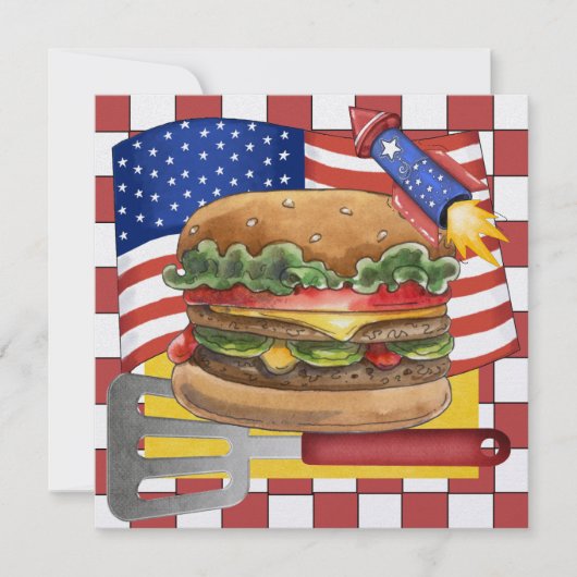 Invitation 4 juillet - BBQ Cuisinez dehors ! SRF (Devant)