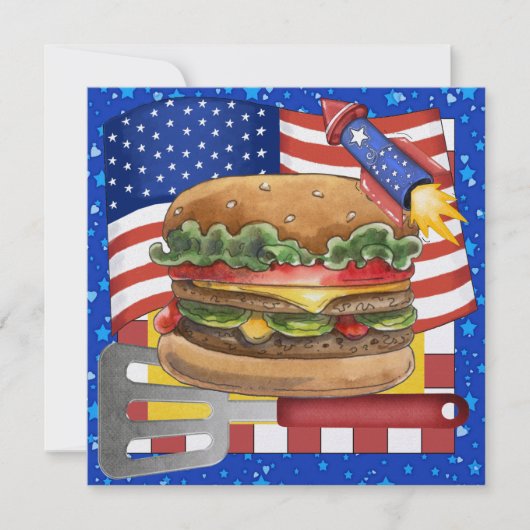 Invitation 4 juillet - BBQ Cuisinez dehors ! SRF (Devant)