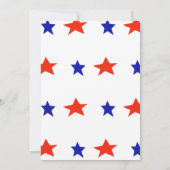 Invitation 4 juillet BBQ Été (Dos)