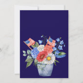 Invitation 4 juillet BBQ Party (Dos)