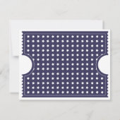 Invitation 4 juillet Billet (Dos)