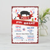 Invitation 4 juillet Cochon Roast Party (Debout devant)