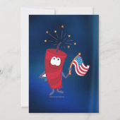 Invitation 4 juillet Cochon Roast Party (Dos)