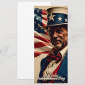 Invitation 4 juillet - Esprit d'indépendance (Devant / Derrière)