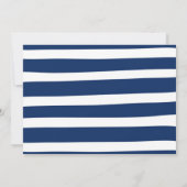 Invitation 4 juillet Étoiles Et Rayures 1er Anniversaire (Dos)