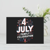 Invitation 4 juillet Famille Fête 2024 Groupe Famille (Debout devant)