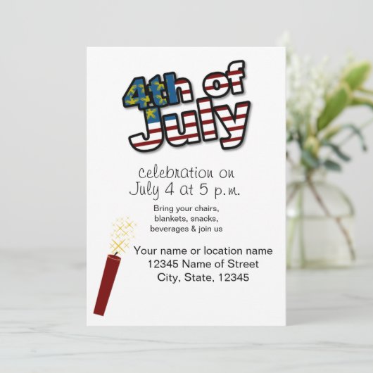 Invitation 4 juillet Fête (Debout devant)