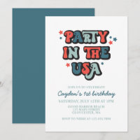 4 juillet Fête d'anniversaire aux Etats-Unis