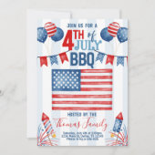 Invitation 4 juillet fête de l'Indépendance (Devant)