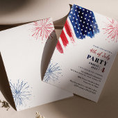 Invitation 4 juillet fête de l'Indépendance