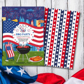 Invitation 4 juillet fête de l'indépendance