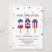 Invitation 4 juillet Fête de l'Indépendance (Devant)