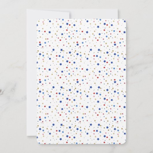 Invitation 4 juillet fête de l'indépendance (Dos)