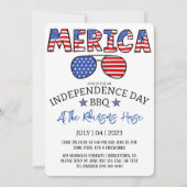 Invitation 4 juillet fête de l'indépendance (Devant)