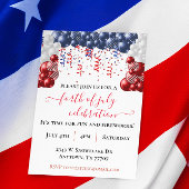 Invitation 4 juillet Fête de l'Indépendance I