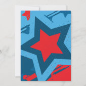 Invitation 4 juillet fête du 2e anniversaire (Dos)