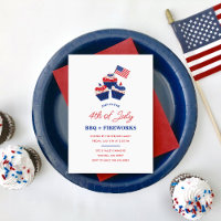 4 juillet Fête du barbecue et du feu d'artifice