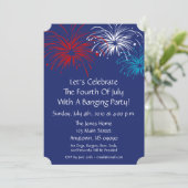 Invitation 4 juillet (Feu d'artifice Étoile (Debout devant)